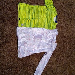 Nike pro combat compression under shirt very thick and c-9 compression shirt